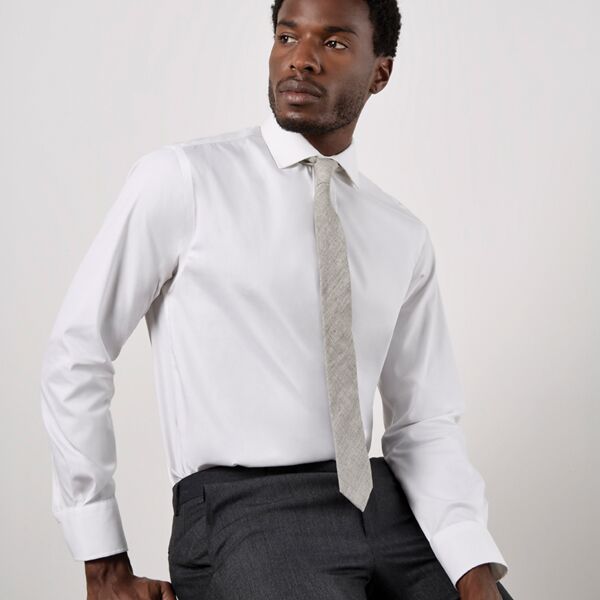 Kustom Kit Premium Long Sleeve Classic Fit Oxford Shirt Thumbnail