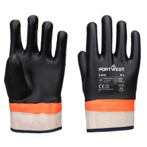 Grip PVC Sandy Double Dipped Glove  Thumbnail